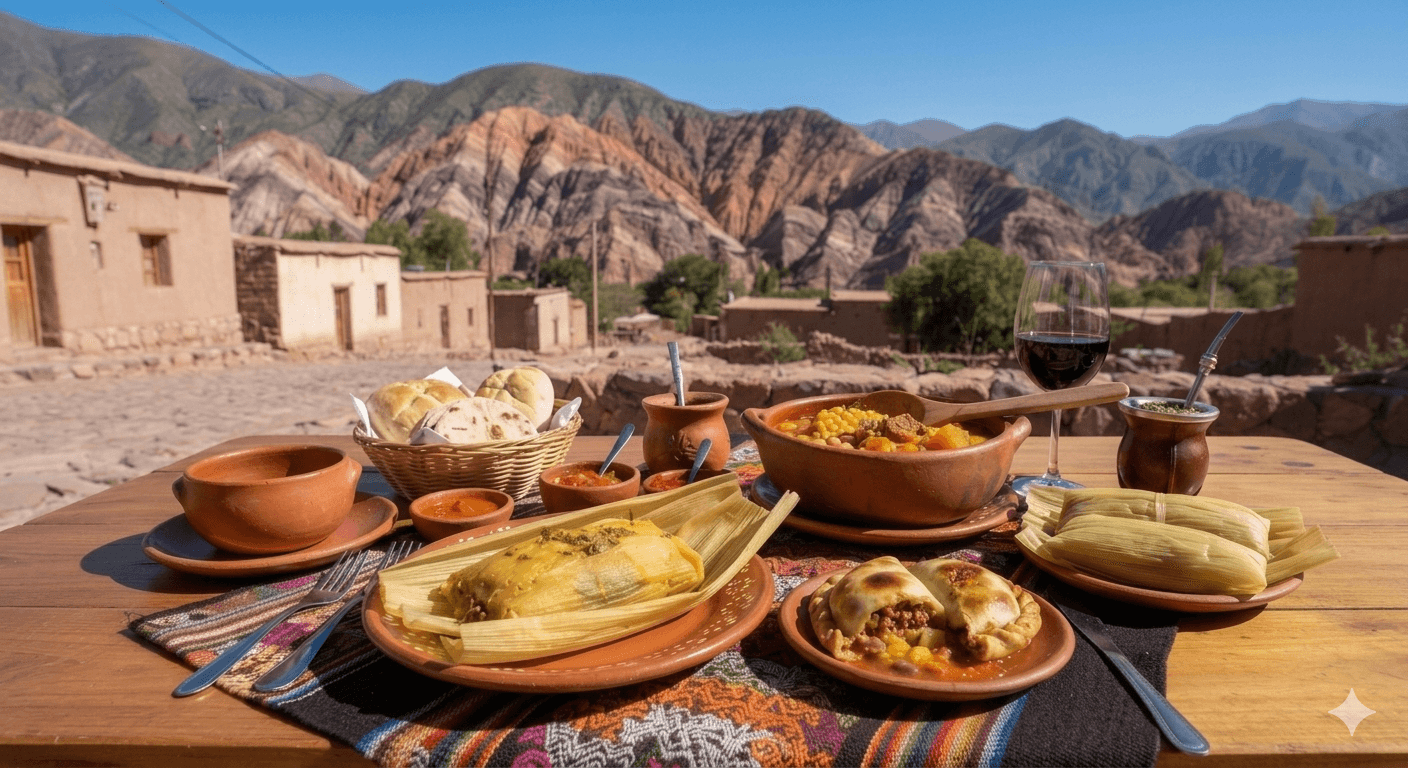 You also get to know Jujuy by eating
